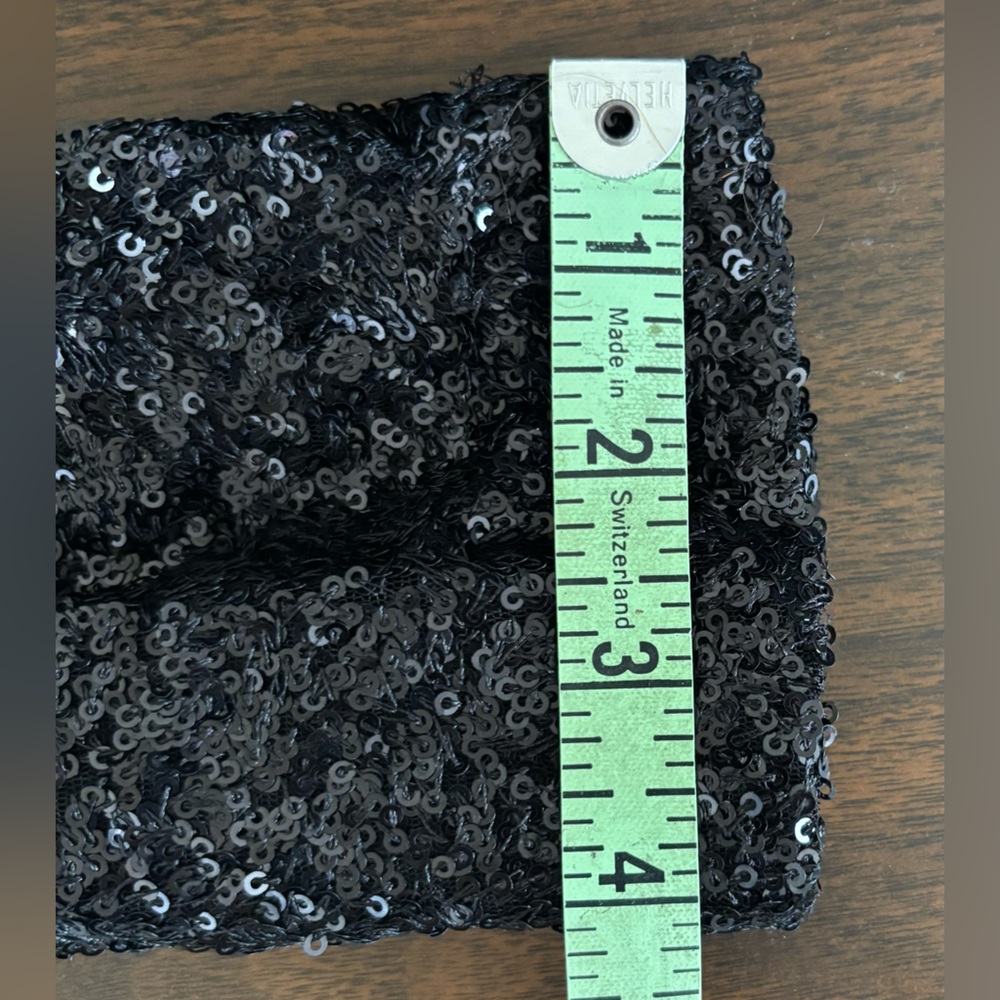 Black Sequin Lehenga - Picture 14 of 14